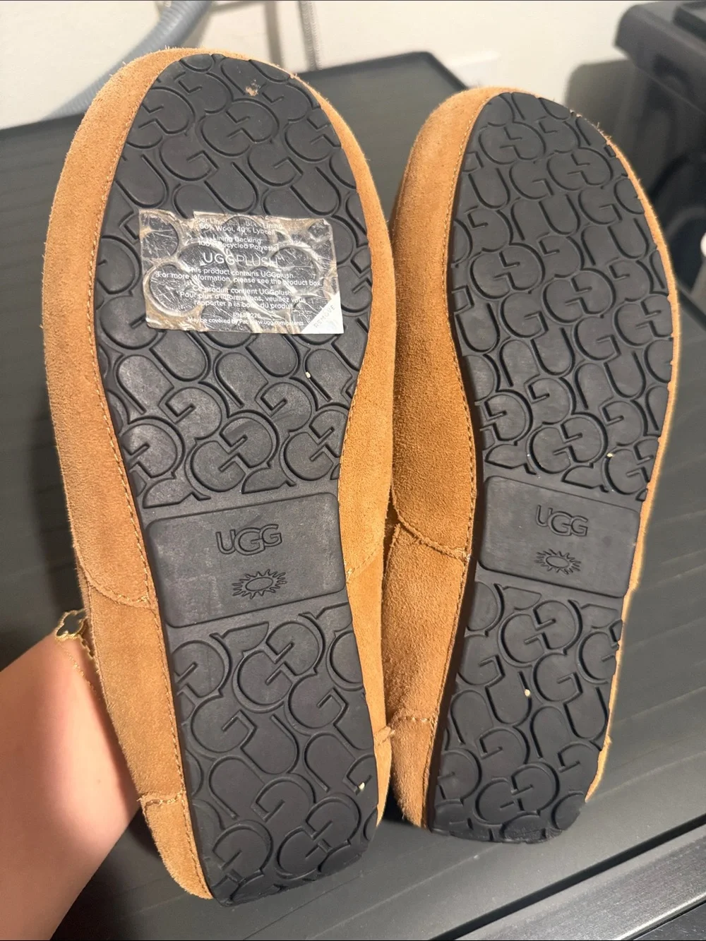 UGG chestnut suede